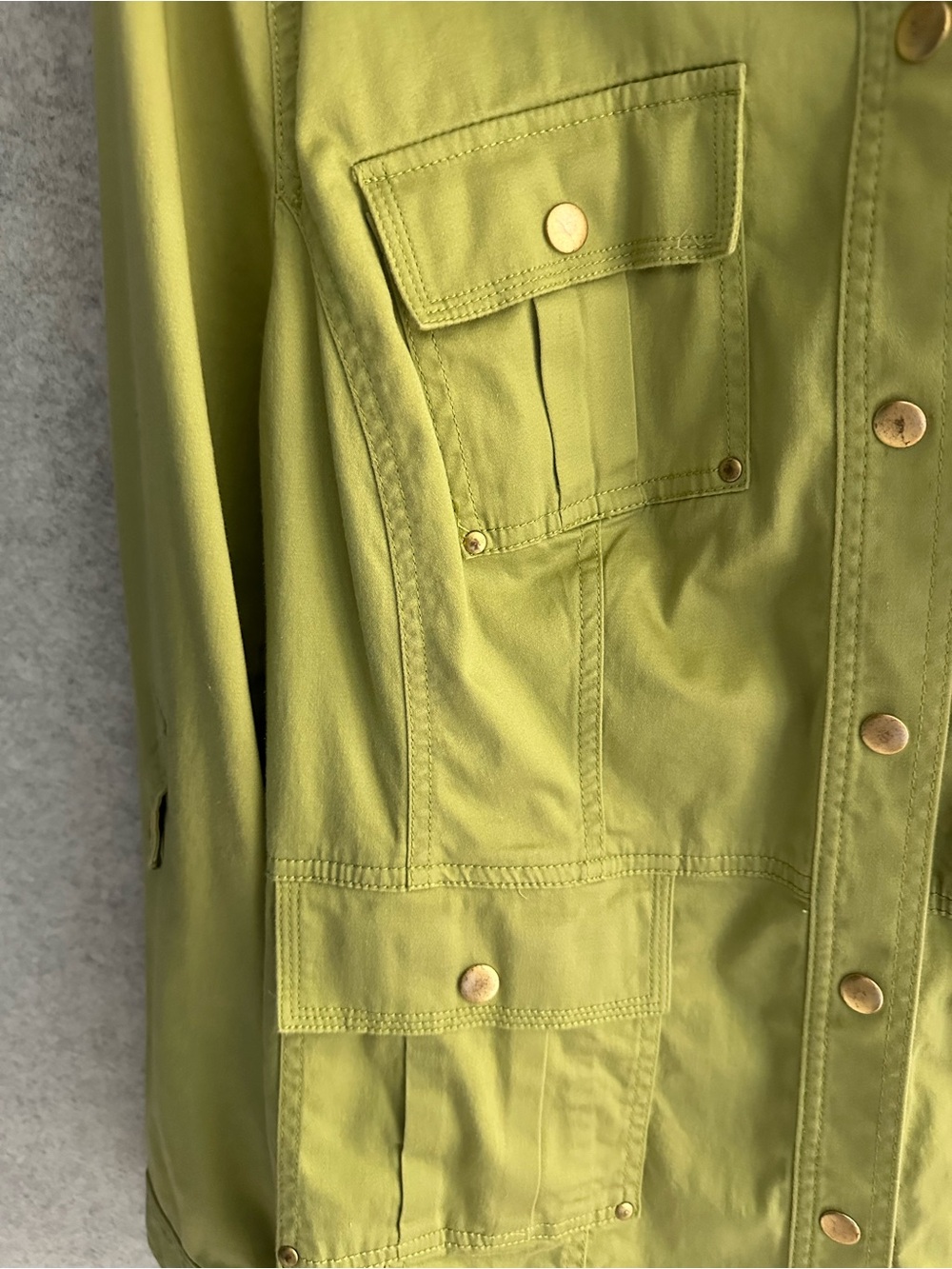 Jones New York Lime Utility Jacket - Picture 7 of 10
